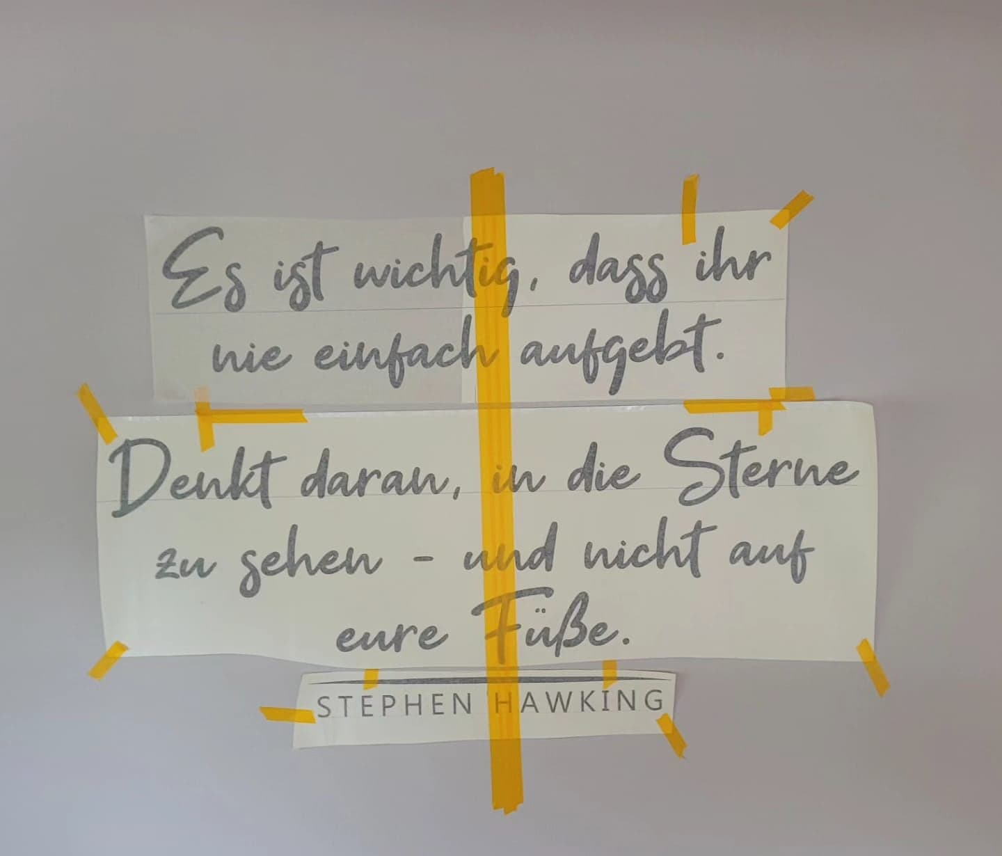 Von der Idee zur Wand