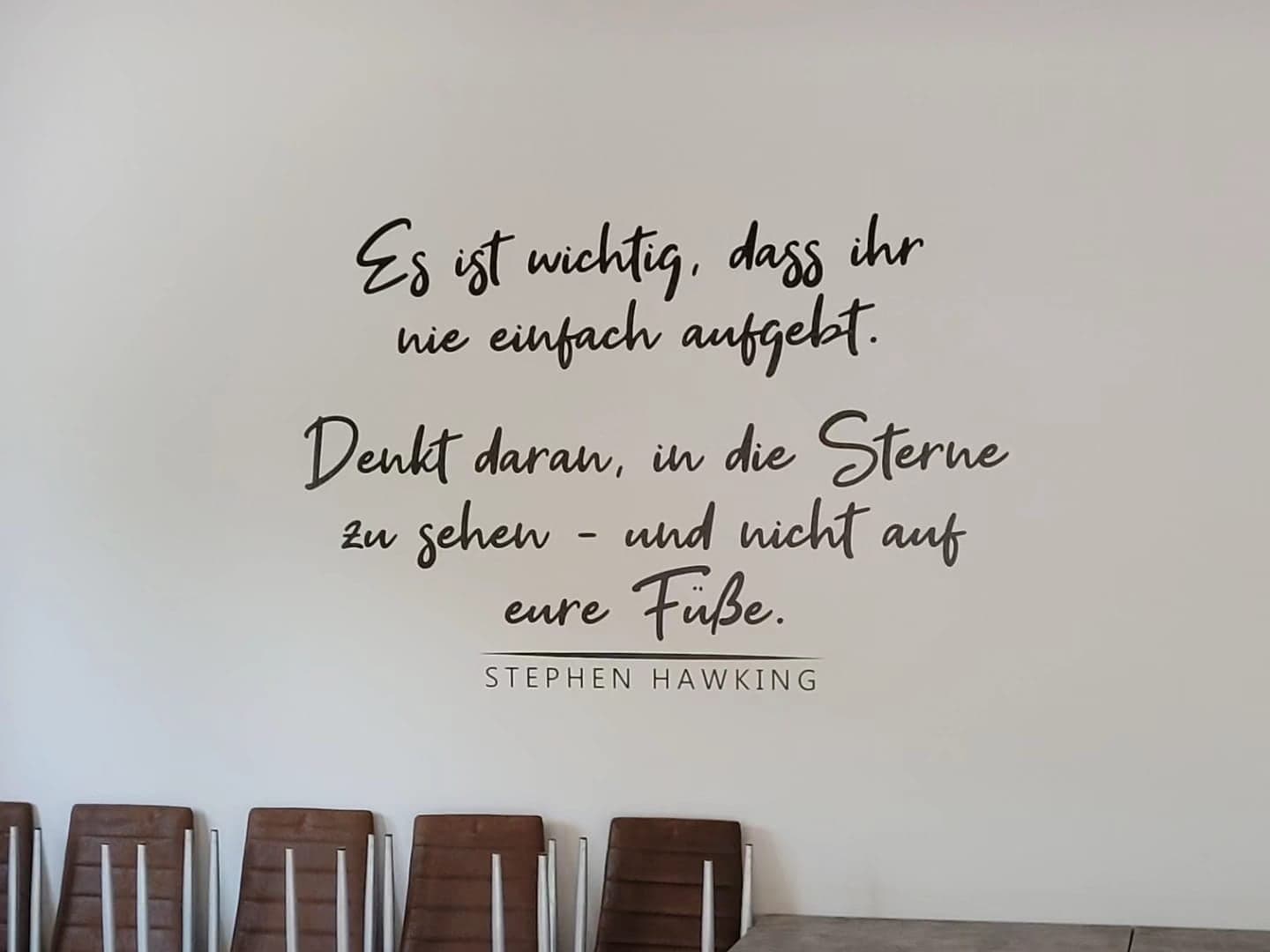 Zitat-Wand